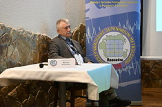 Przewodniczący sesji Mykhaylo Dorozhovets, 