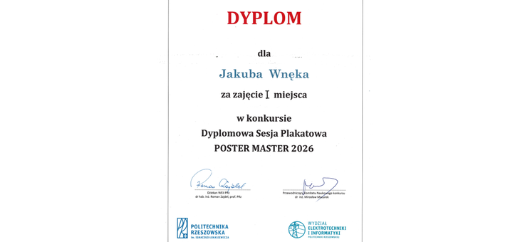 Dyplom mgr inż. J. Wnęka
